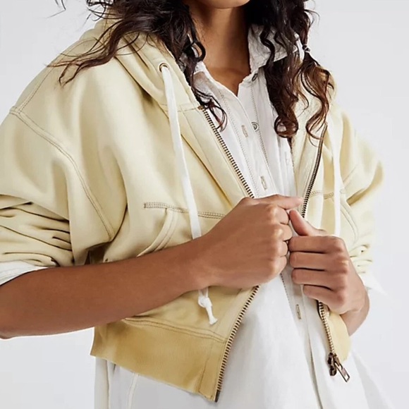We The Free Tops - Free People We The Free Go To Zip Hoodie — Size Small